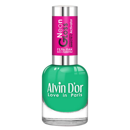 

Лак-гель Alvin D'or Neon Gloss №04
