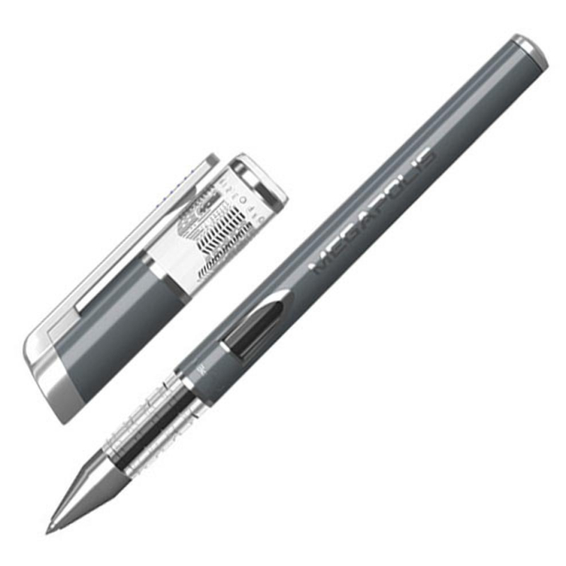 

Ручка гелевая ErichKrause MEGAPOLIS Gel, цвет чернил черный, (3шт.)