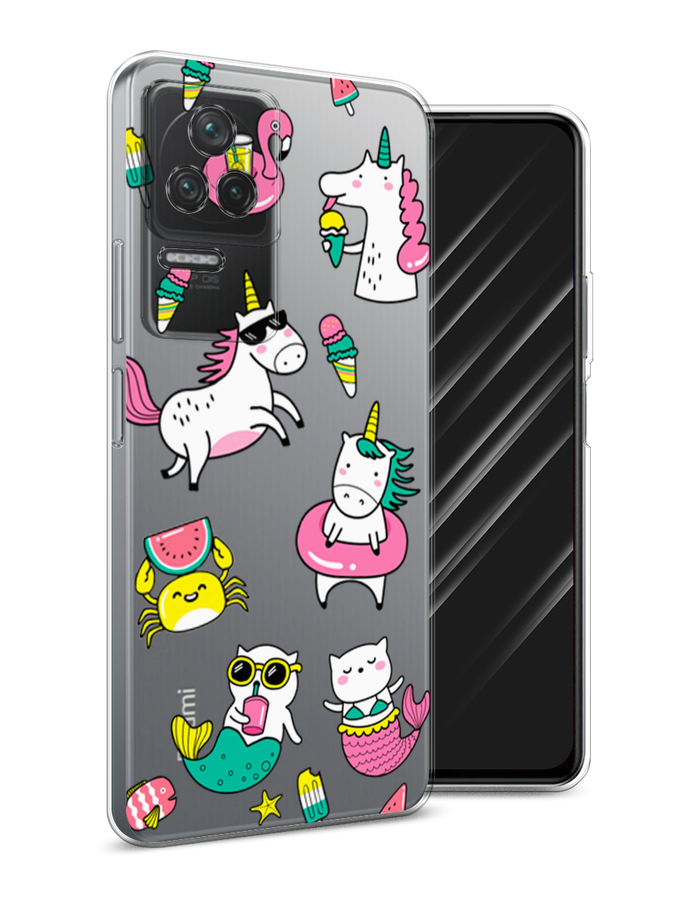 

Чехол Awog на Poco F4/Redmi K40S "На отдыхе", Разноцветный, 314650-2
