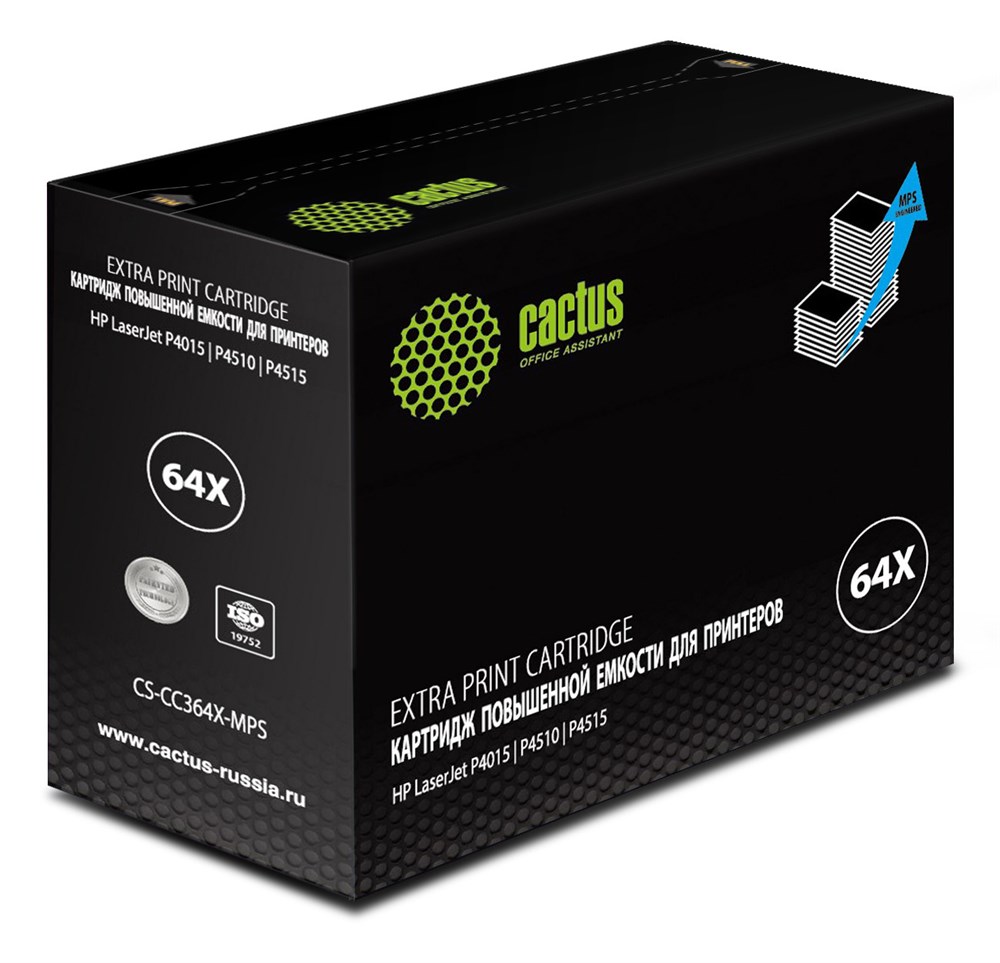 

Картридж для лазерного принтера CACTUS CS-CC364XS черный, совместимый, CS-CC364XS