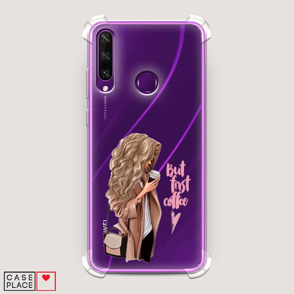 

Чехол Awog "Девушка с кофе" для Huawei Y6p
