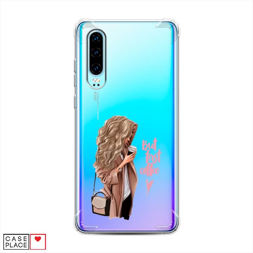 

Чехол Awog "Девушка с кофе" для Huawei P30