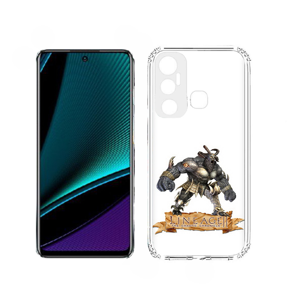

Чехол MyPads Байлор для Infinix Hot 11, Прозрачный, Tocco