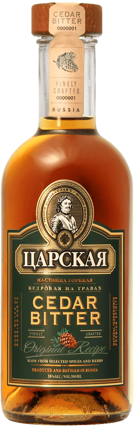 

Настойка Cedar Bitter Tsarskaya