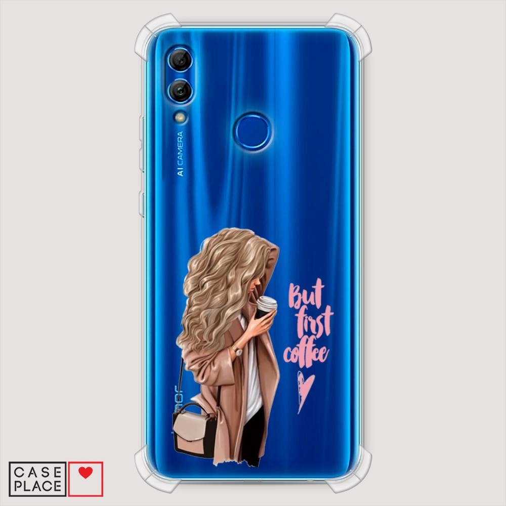

Чехол Awog "Девушка с кофе" для Honor 10 Lite