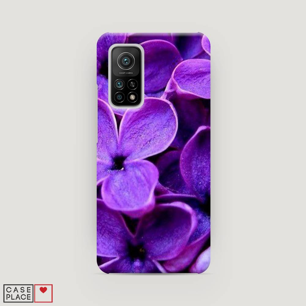 

Пластиковый чехол "Сирень крупная" на Xiaomi Mi 10T, 39320-6