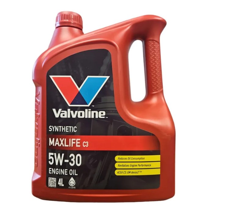 Моторное масло Valvoline Maxlife C3 5W30 4л