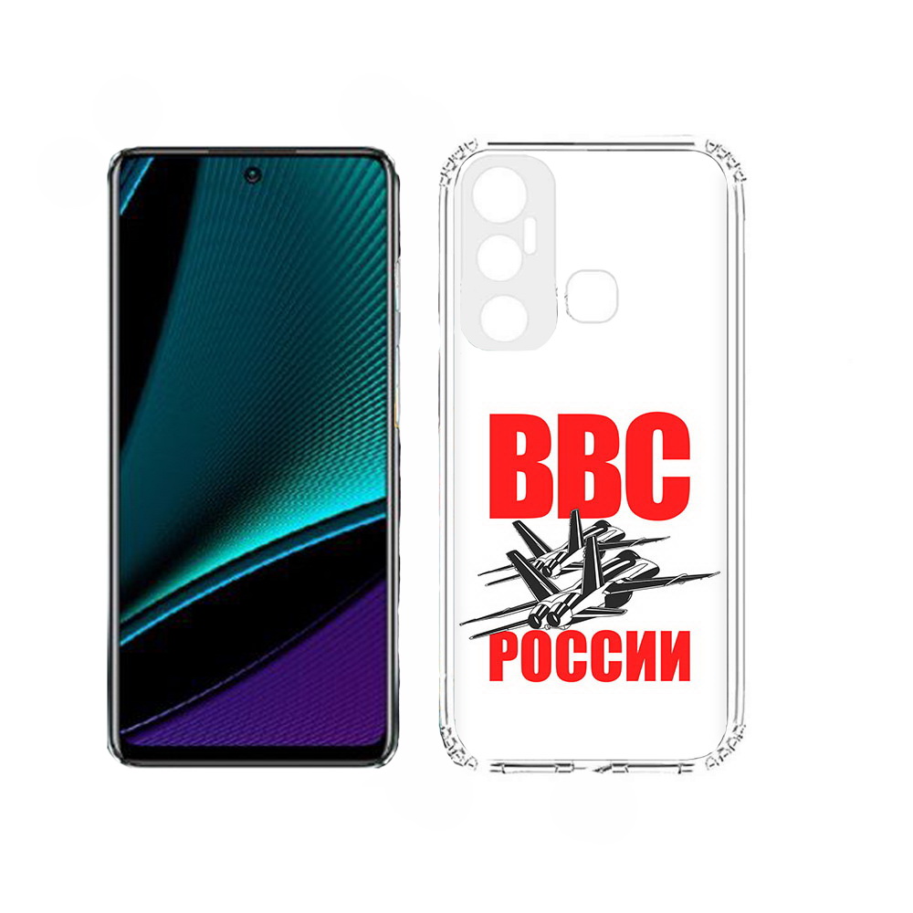 

Чехол MyPads ввс для Infinix Hot 11, Прозрачный, Tocco