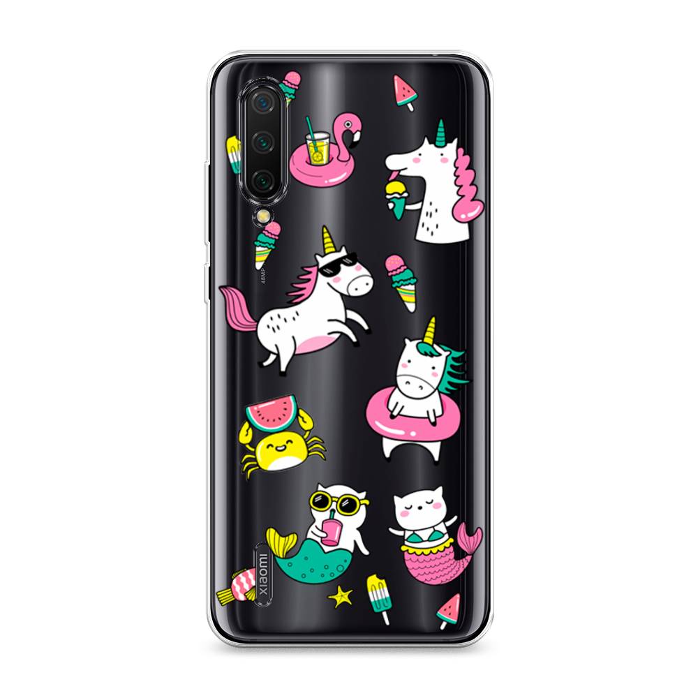 

Чехол Awog на Xiaomi Mi 9 Lite/Mi A3 Lite/Mi CC9 "На отдыхе", Разноцветный, 36750-2