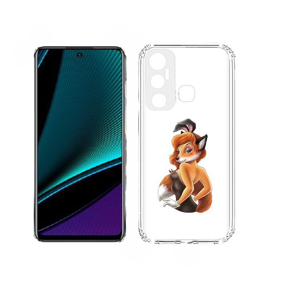 

Чехол MyPads баронесса для Infinix Hot 11, Прозрачный, Tocco