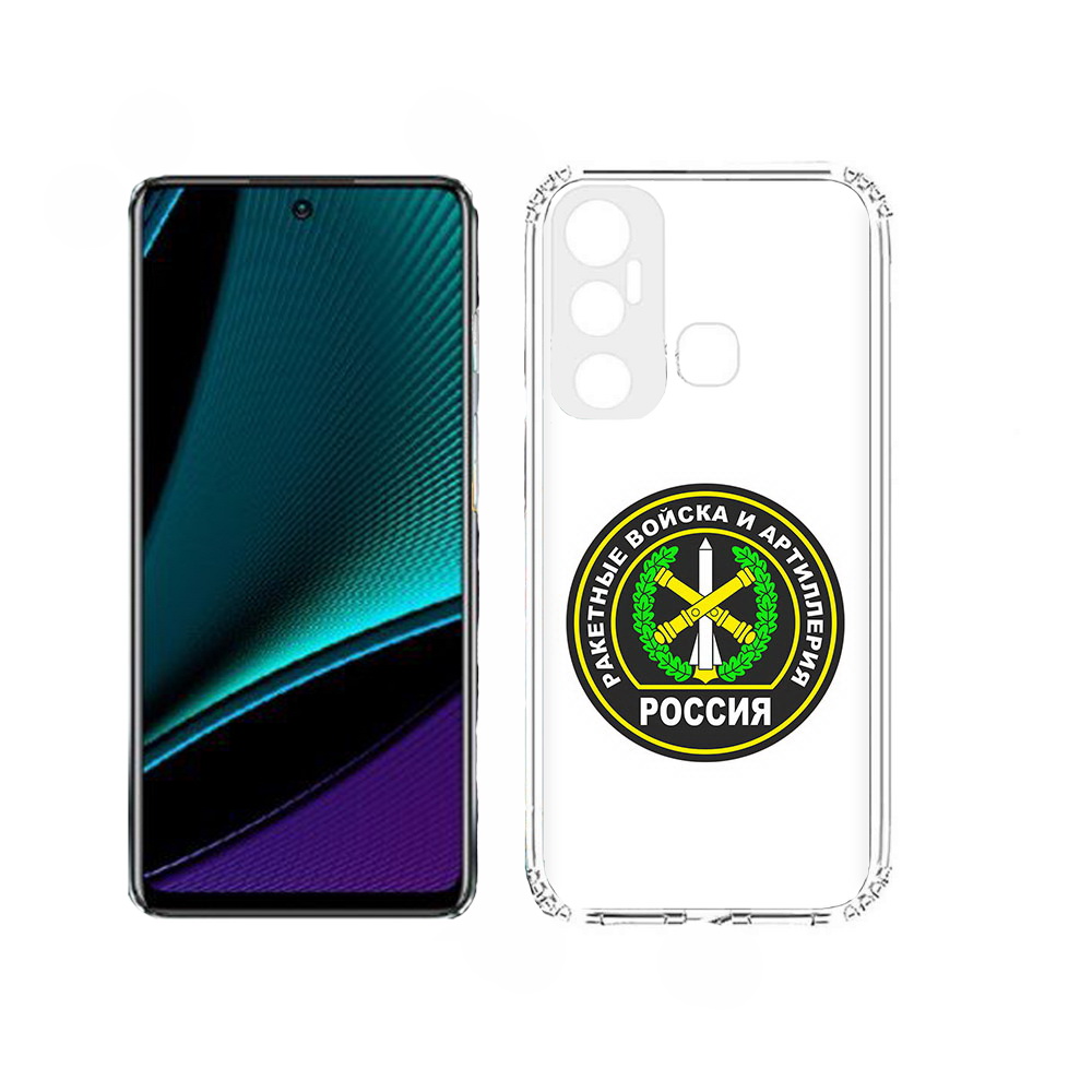 

Чехол MyPads артиллерия для Infinix Hot 11, Прозрачный, Tocco