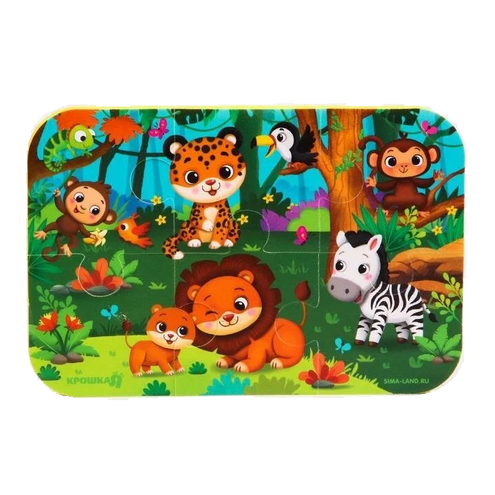 

Игрушка Крошка Я Африка, Разноцветный