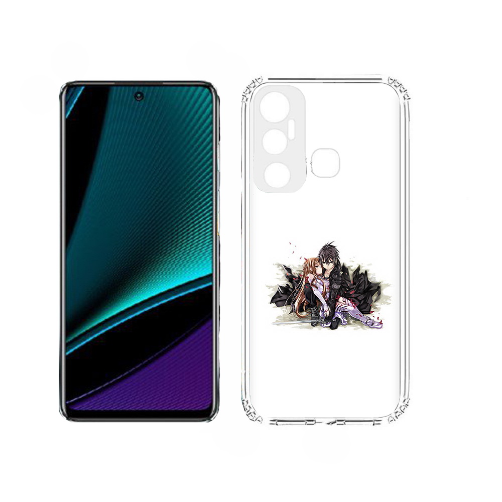 

Чехол MyPads аниме асуна для Infinix Hot 11, Прозрачный, Tocco