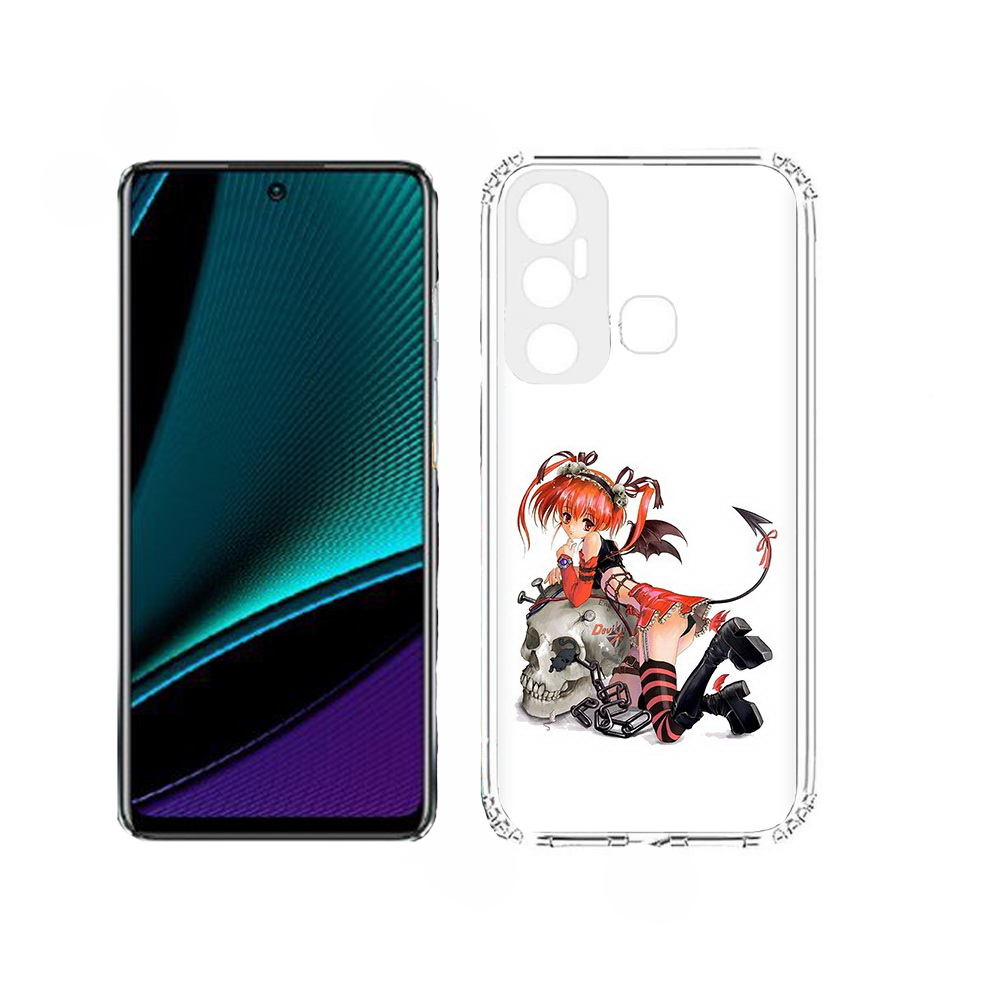 

Чехол MyPads аниме для Infinix Hot 11, Прозрачный, Tocco