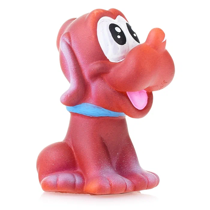 

Игрушка для купания Мир кукол Собака Дружок 10 см РЕЗИ-25, Красный