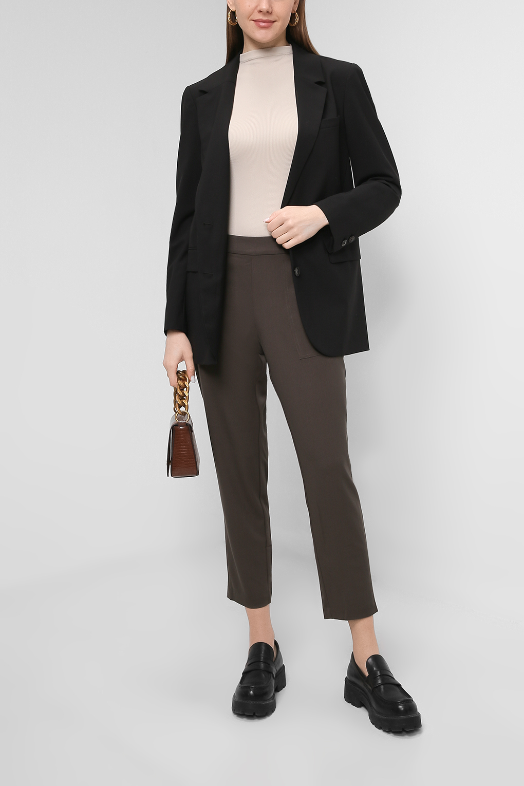 Брюки женские NOOM 2201 JOY зеленые 44 EU