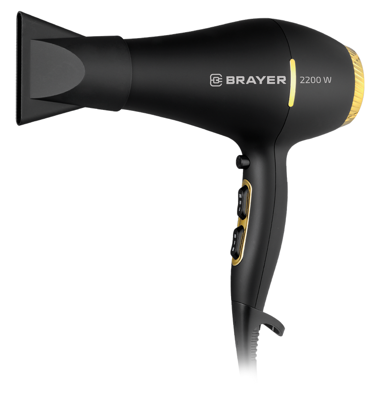 фото Фен brayer br3005 2200 вт black