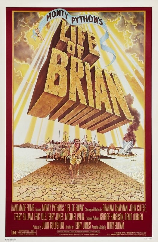 

Постер к фильму "Житие Брайана по Монти Пайтон" (Life of Brian) A4