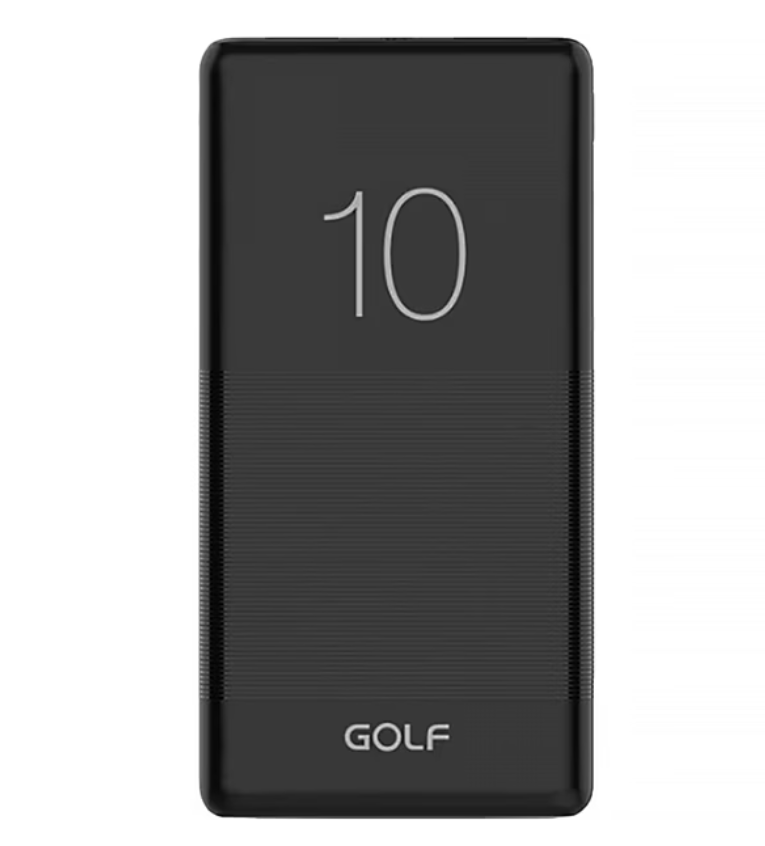 

Внешний аккумулятор GOLF G80_Black G80_Black 10000 Mah черный, G80