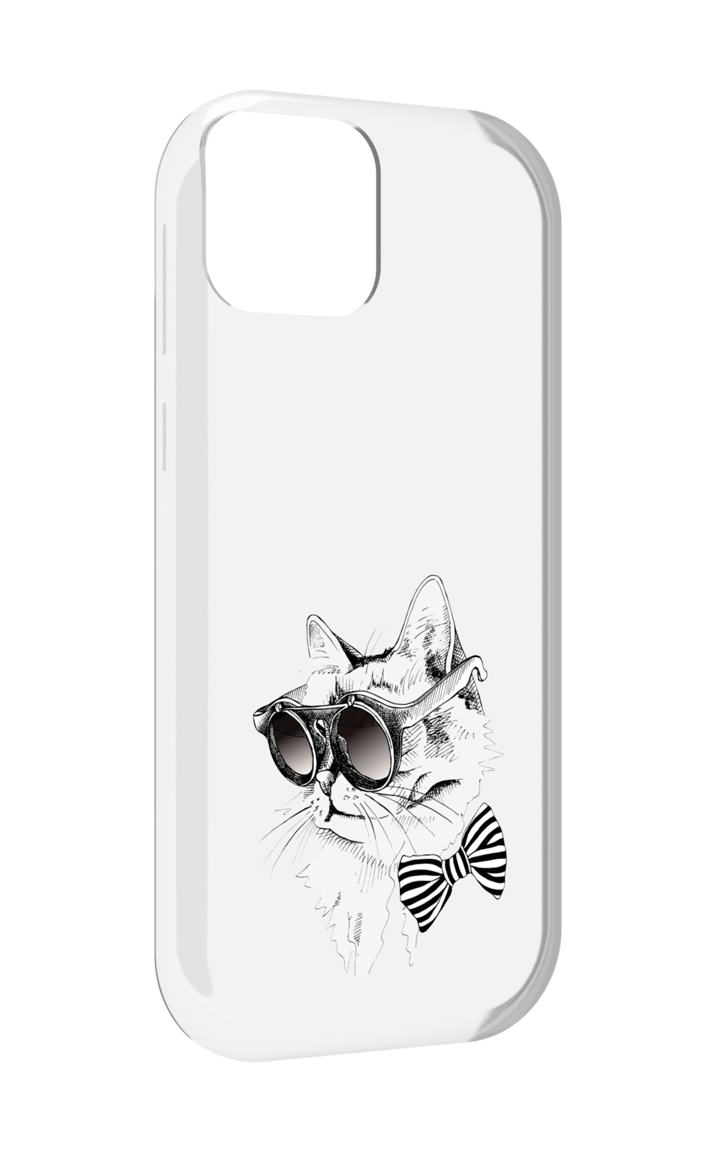 

Чехол MyPads крутая кошка в очках для UleFone Note 6 / Note 6T / Note 6P, Прозрачный, Tocco