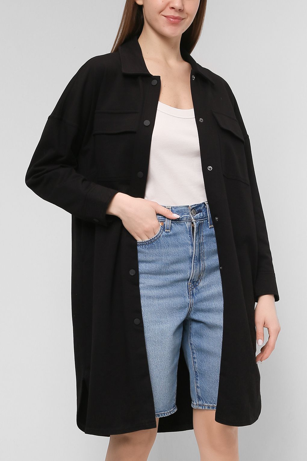 

Кардиган женский NOOM 2201 JOANNA черный 2XL, 2201 JOANNA