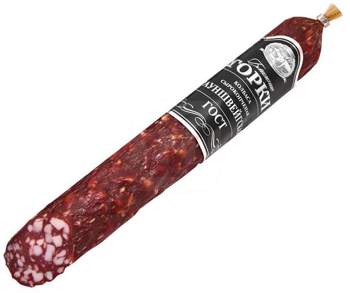 

Колбаса Дмитрогорский Продукт Брауншвейгская ГОСТ сырокопченая 500 г