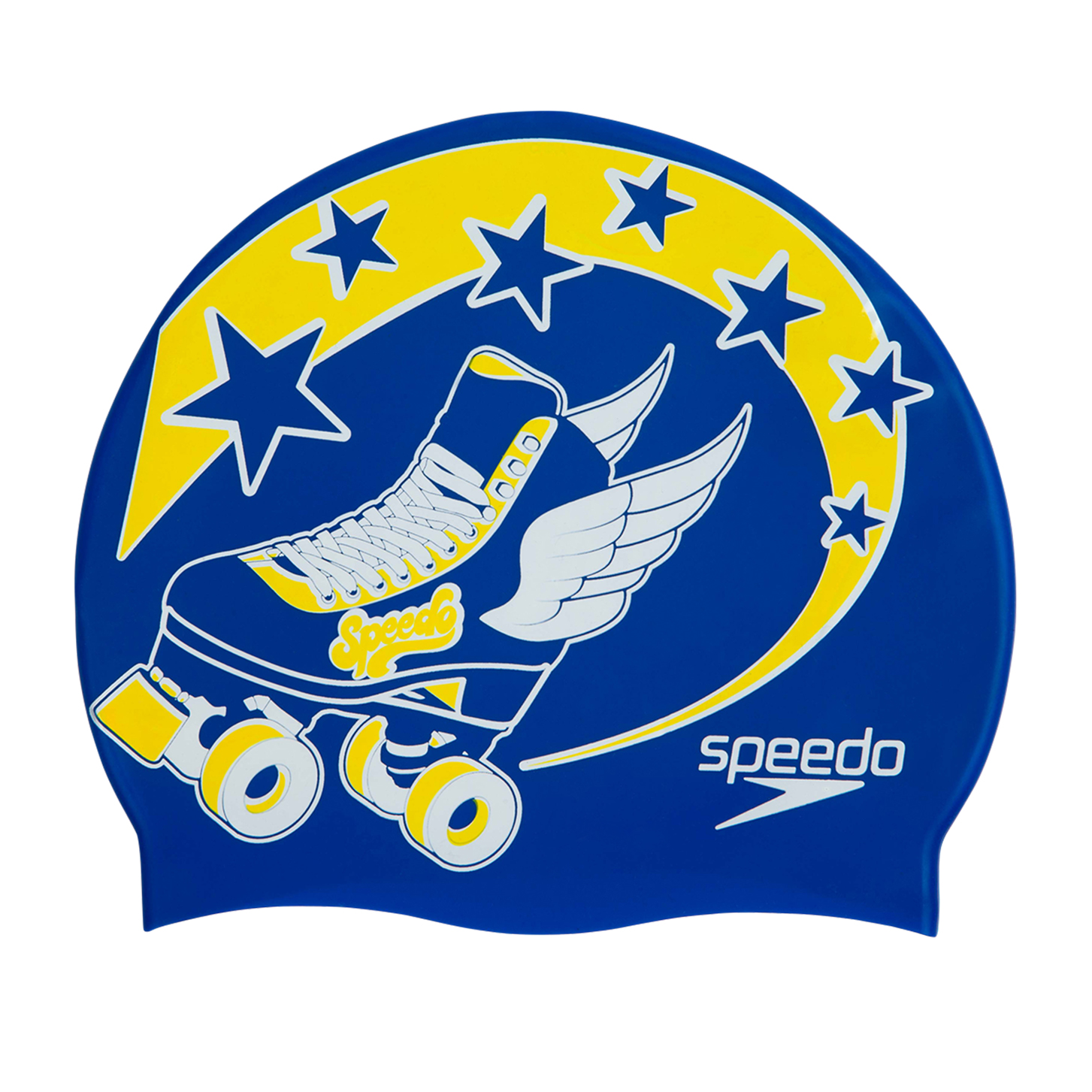 

Шапочка для плавания Speedo SPEEDO Junior Slogan Cap голубой, SPEEDO Junior Slogan Cap