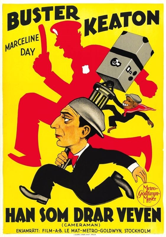 

Постер к фильму "Кинооператор" (The Cameraman) Оригинальный 41,9x59,4 см