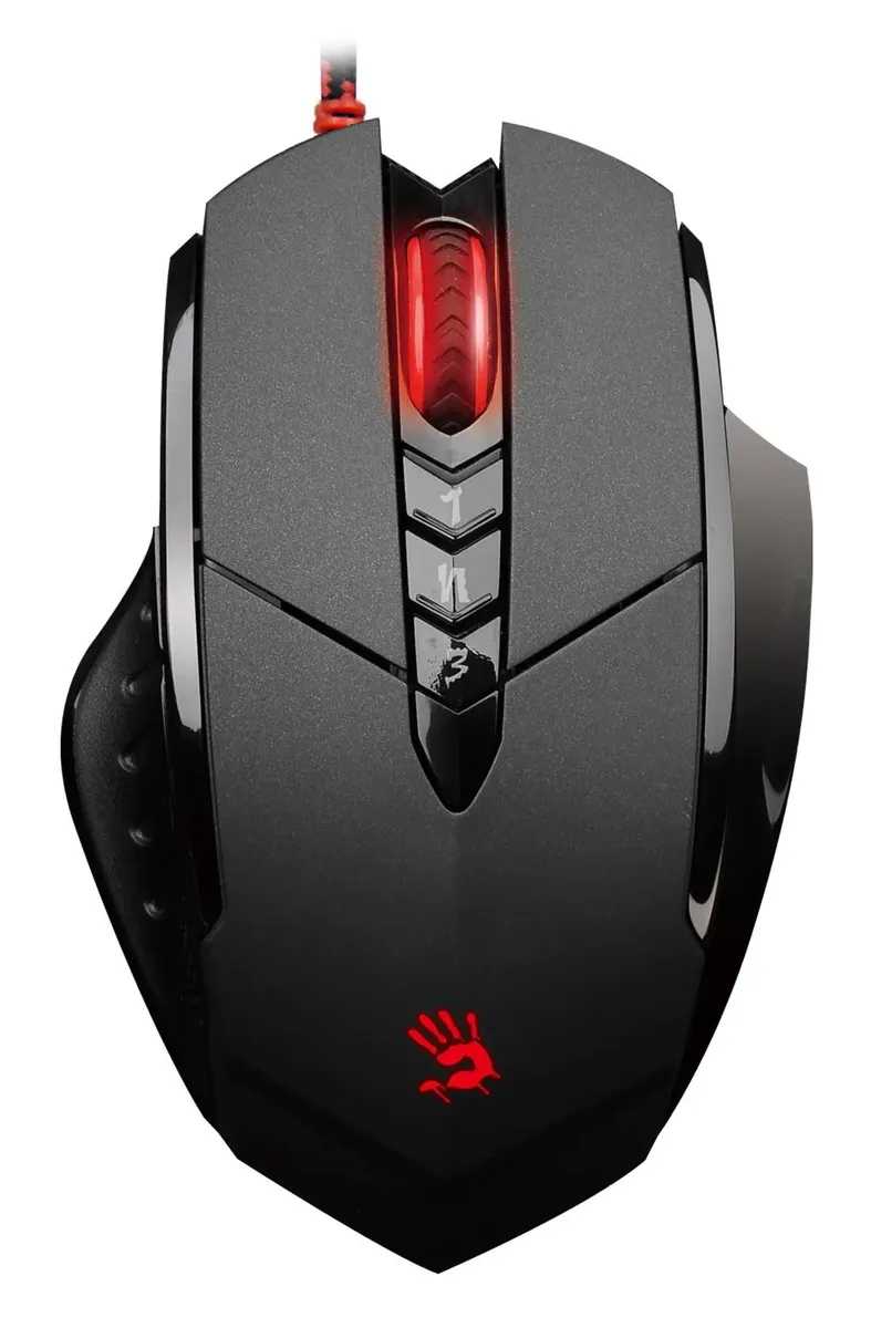 

Проводная игровая мышь A4Tech Bloody V7 черный, Bloody V7