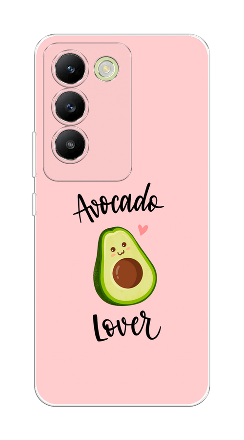 

Чехол на Vivo V30 lite 4G "Avocado lover", Розовый;зеленый, 2610350-1