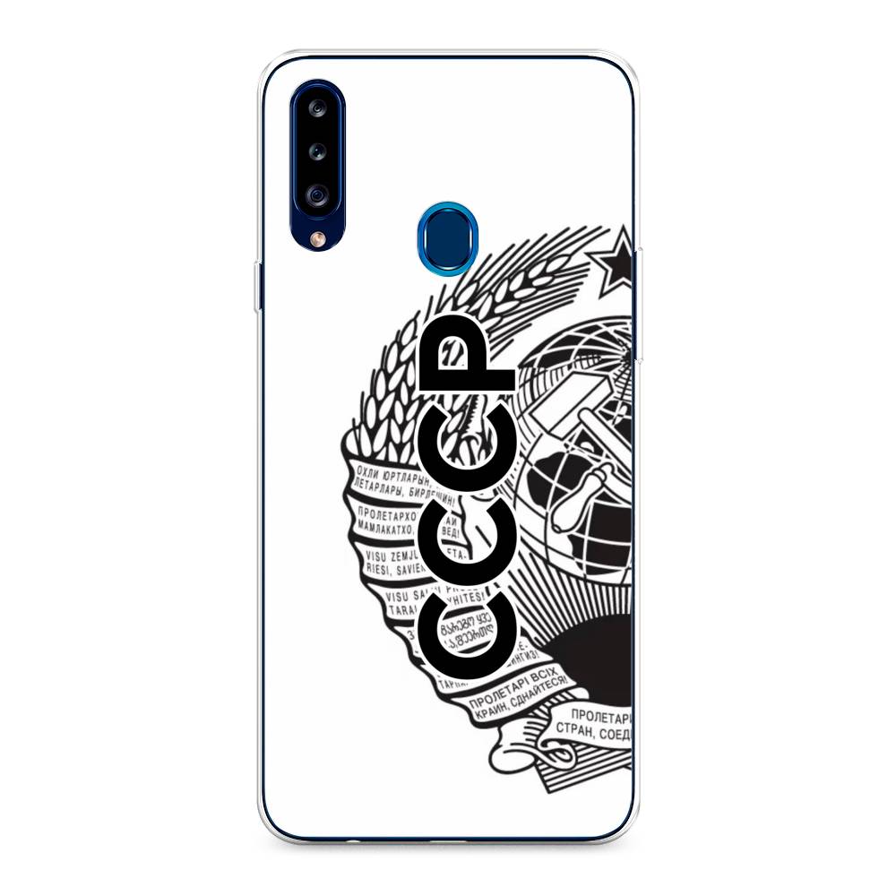 

Чехол Awog на Samsung Galaxy A20s / Самсунг A20s "Герб СССР", Разноцветный, 2100850-10