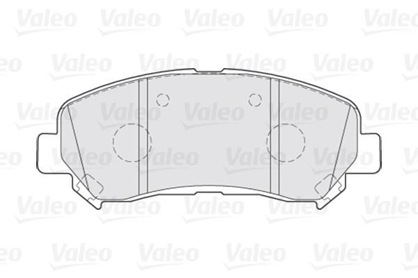 

Комплект тормозных колодок Valeo 301067