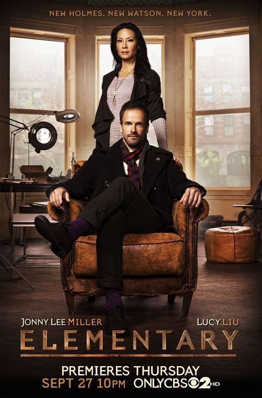 

Постер к сериалу "Элементарно" (Elementary) A4