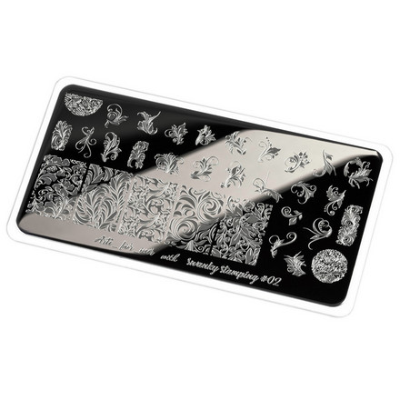 фото Пластина для стемпинга swanky stamping arti for you №02