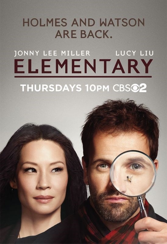 

Постер к сериалу "Элементарно" (Elementary) Оригинальный 66x96,5 см