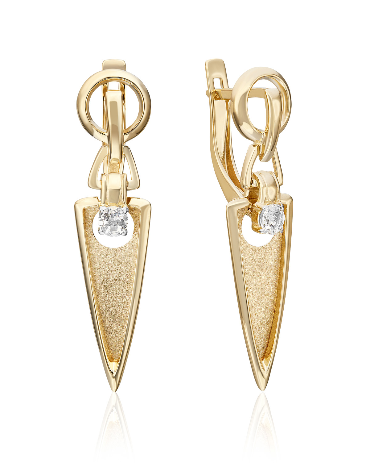 

Серьги из золота с топазом PLATINA jewelry 02-4836-00-201-1130, 02-4836-00-201-1130