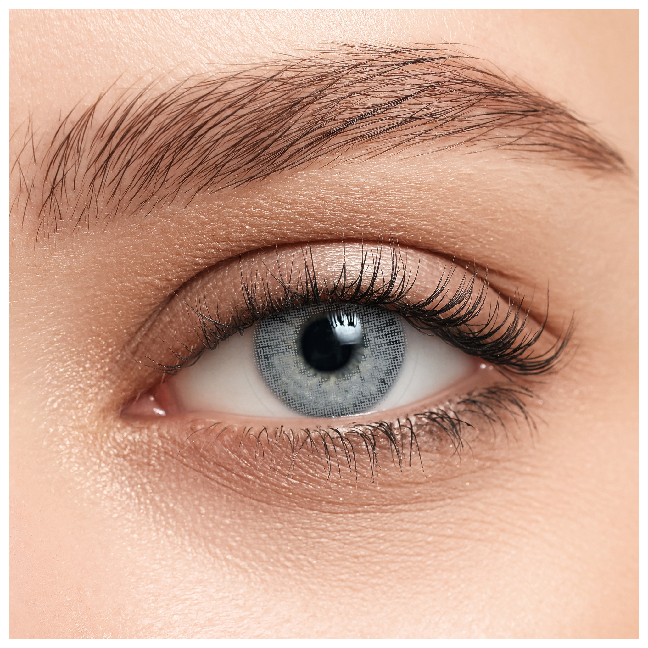 

Контактные линзы ILLUSION colors Shine 2 линзы -4.0D grey серый, Серые, Shine 2 линзы