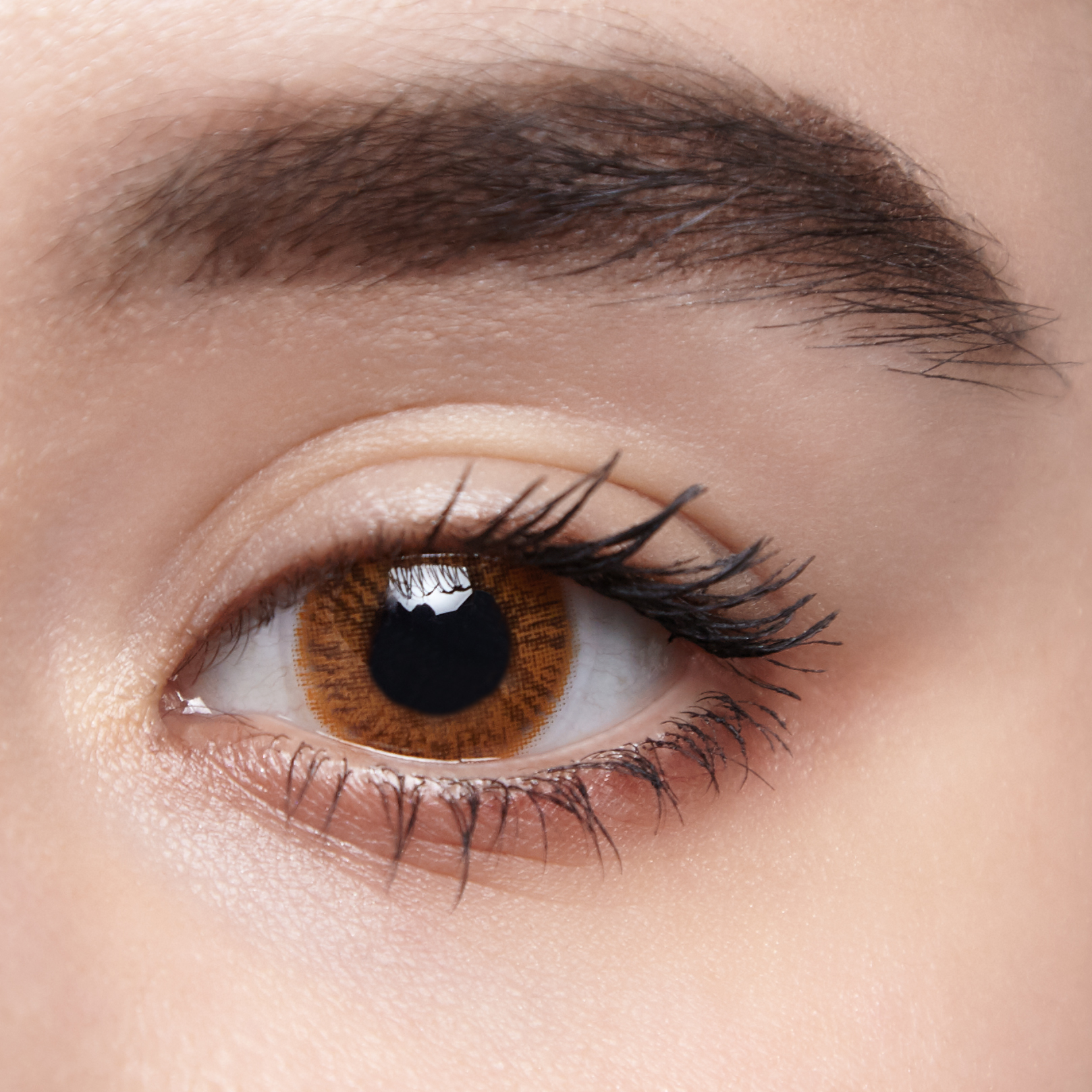 

Контактные линзы ILLUSION colors Shine 2 линзы -2.5D brown карий, Shine 2 линзы