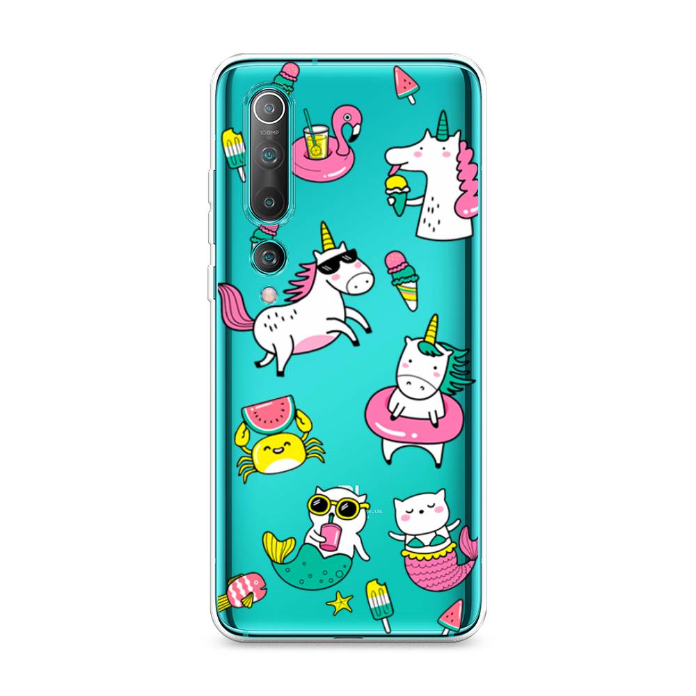 

Чехол Awog на Xiaomi Mi 10 "На отдыхе", Разноцветный, 37550-2