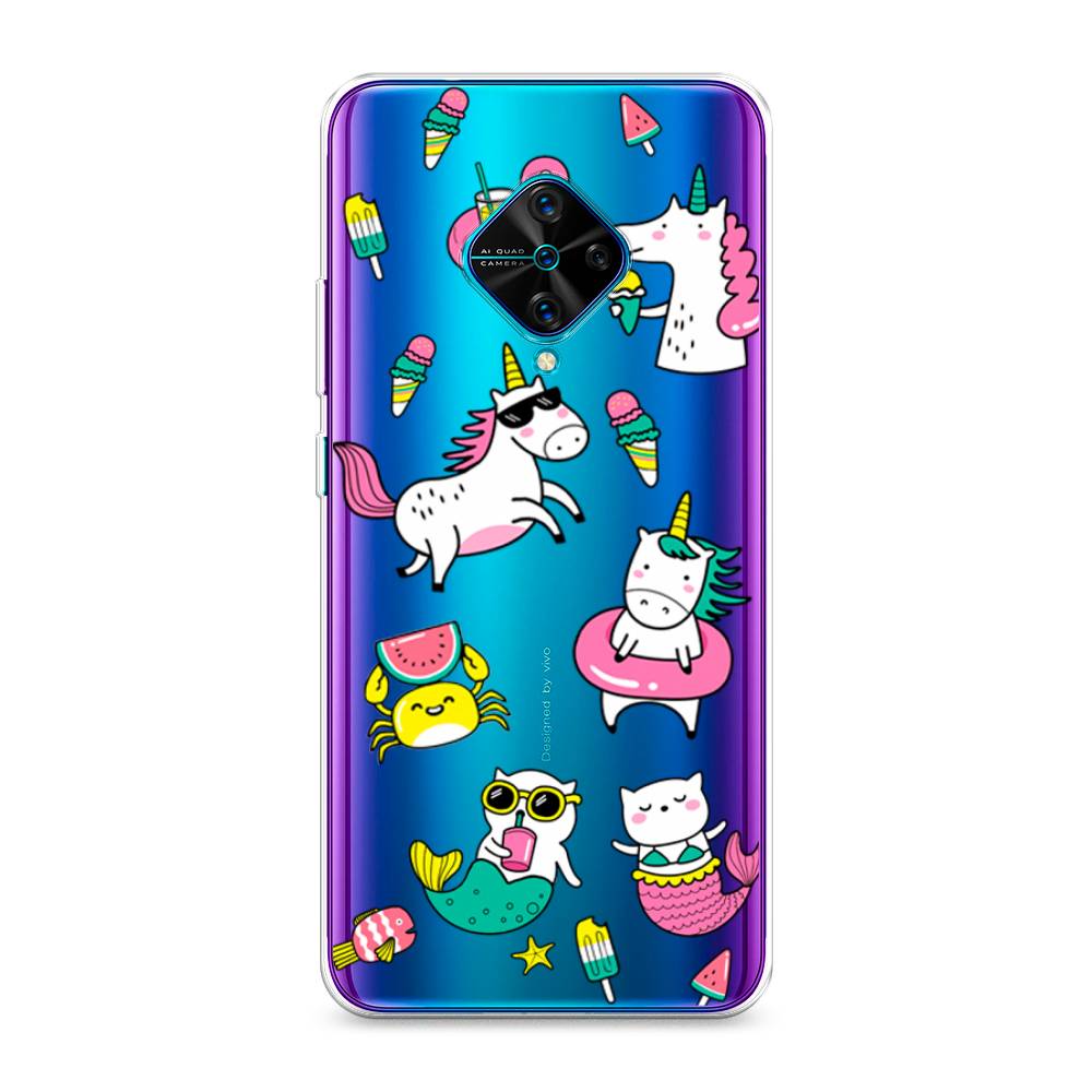 

Чехол Awog на Vivo Y9s "На отдыхе", Разноцветный, 262450-2