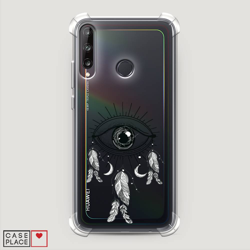 

Чехол Awog на Huawei Y7p "Всевидящее око-ловец снов", Серый, 6103351-1