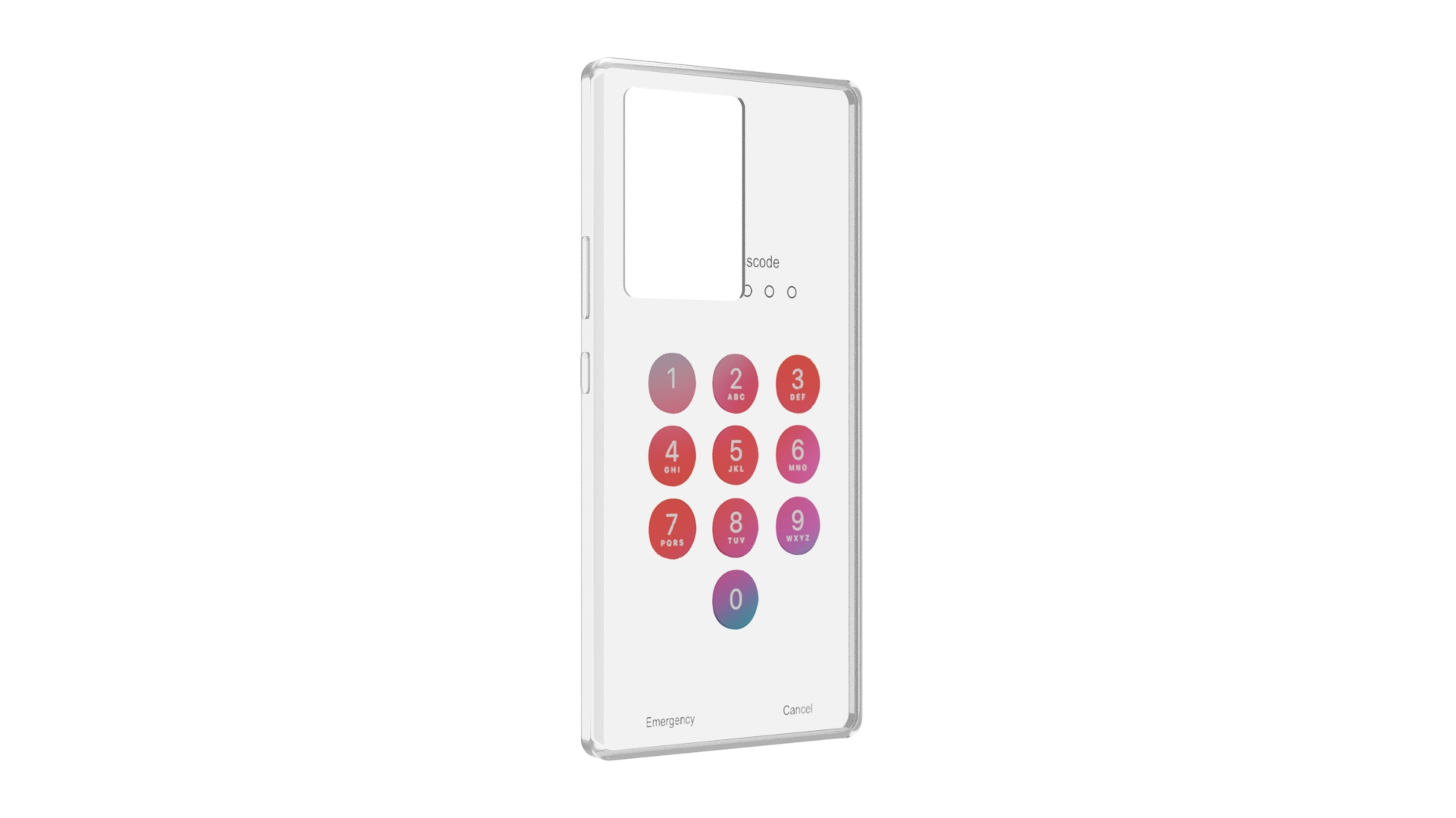 

Чехол MyPads введите-пароль для ZTE Nubia Z40 Pro, Прозрачный, Tocco
