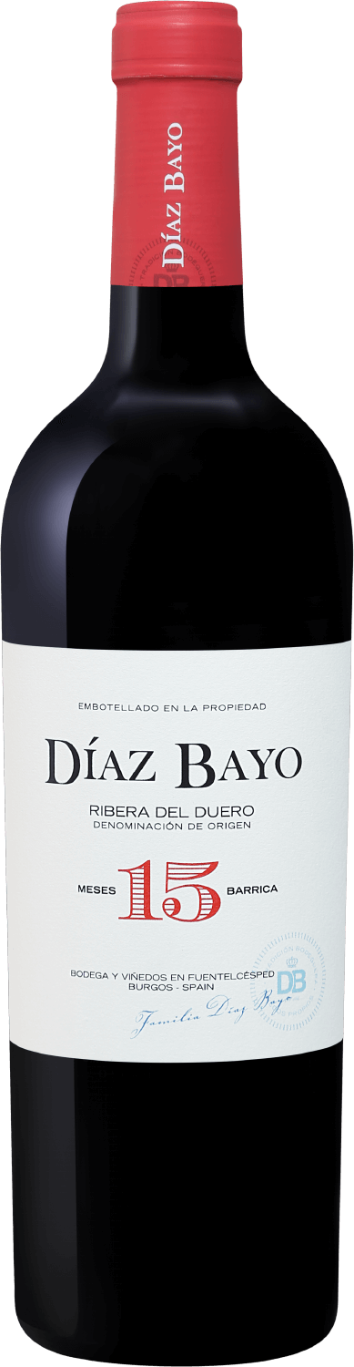 

Вино Diaz Bayo 15 Meses Barrica Ribera del Duero DO Nuestro de Diaz Bayo