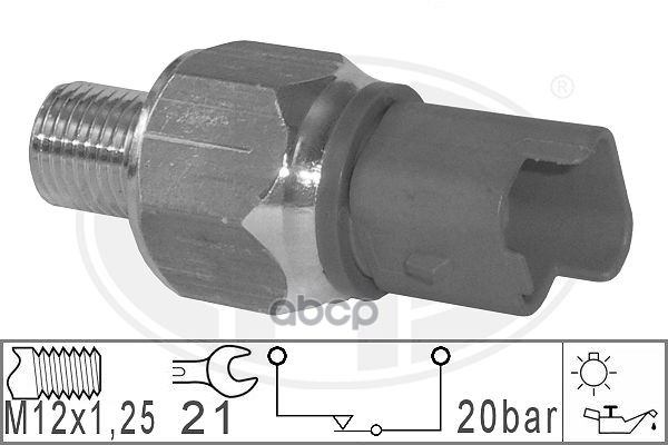 фото Era '330801 датчик давления масла 1шт