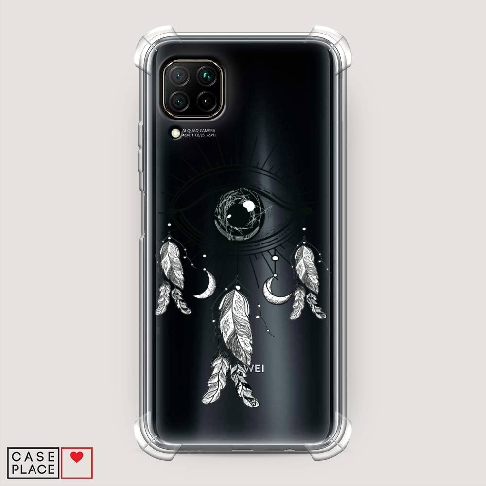 

Чехол Awog на Huawei Nova 6 SE "Всевидящее око-ловец снов", Серый, 611751-1