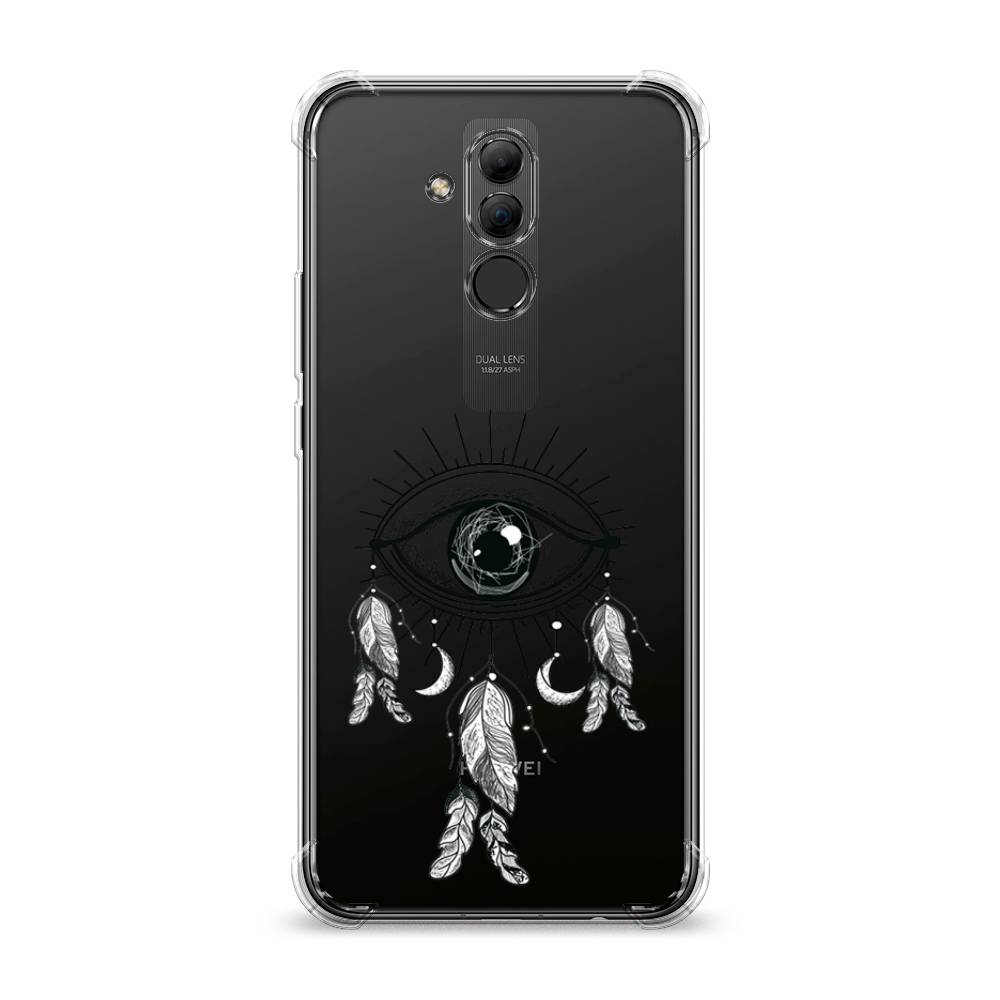 

Чехол Awog "Всевидящее око-ловец снов" для Huawei Mate 20 Lite, Серый, 66651-1