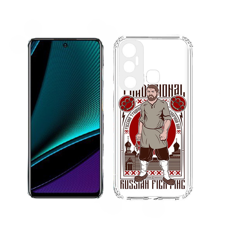 

Чехол MyPads Традициональный мужчина для Infinix Hot 11, Прозрачный, Tocco