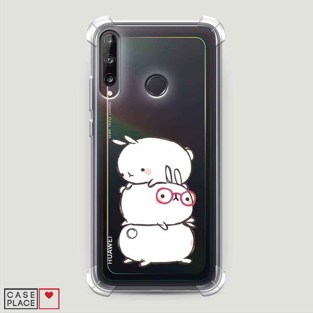 

Чехол Awog на Huawei Y7p "Бутерброд", Розовый, 6103351-1