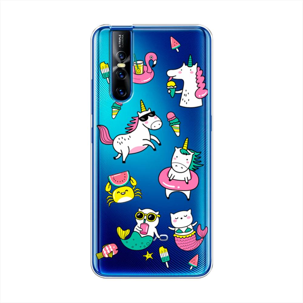 

Чехол Awog на Vivo V15 Pro "На отдыхе", Разноцветный, 261150-2