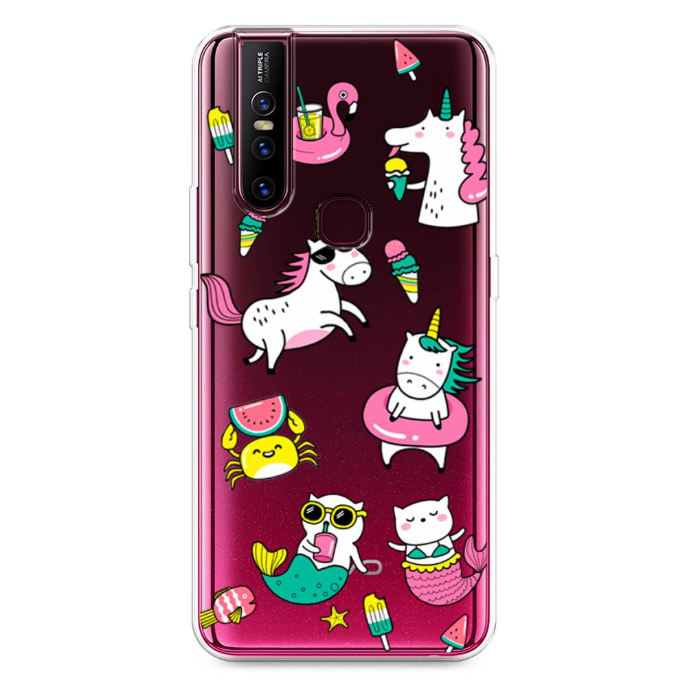 

Чехол Awog на Vivo V15 "На отдыхе", Разноцветный, 261050-2